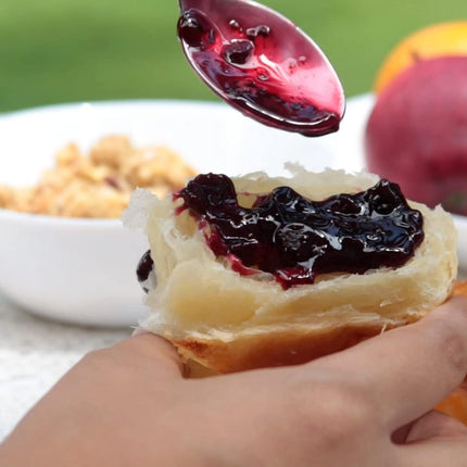 Sugar-Free Stevia Raspberry & Mulberry Jam, Diabetic and Keto Friendly – Pack of 2 (220gm x 2)