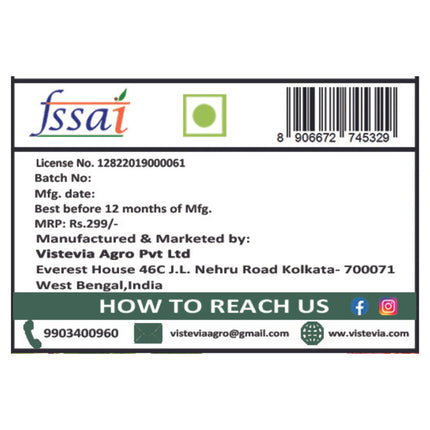 Vistevia Sugar Free Mixed Berry Jam, Diabetic and Keto Friendly - Sweetened Naturally with Stevia, More Than 60% Berries Content - Tastes Delicious - Pack of 1 (220G)