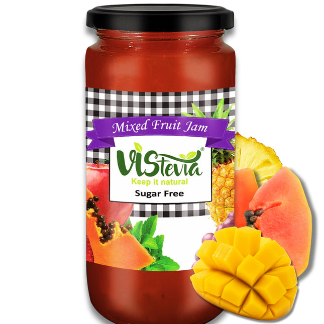 Sugar-Free Mixed Fruit Jam 400gm