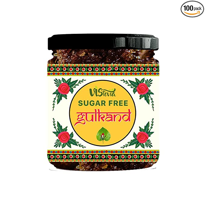 Sugar-Free Stevia Mixed Fruit Jam & Gulkand – Pack of 2