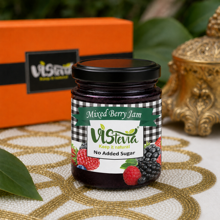 Sugar Free Jam Rakhi Gift Pack - Mixed Berry & Kala Jamun - Pack of 2, 220g each (Copy)