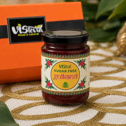 Sugar Free Jam Rakhi Gift Pack - Kala Jamun & Gulkand - Pack of 2, 220g each
