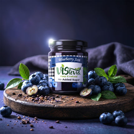 Summer Berry Combo - Sugar Free Blueberry Jam & Strawberry Syrup