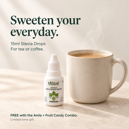 Sugar Free Amla Candy 600g & Fruit Candy 150g | Pack of 2 | Vistevia