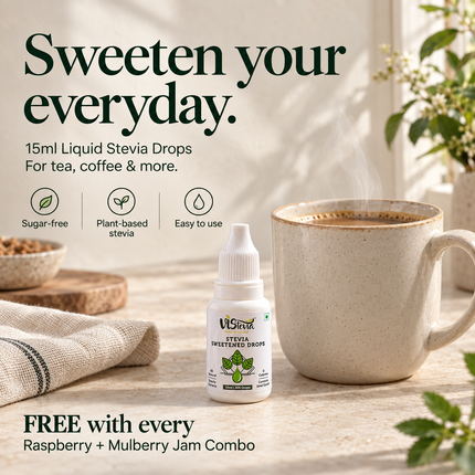Sugar Free Raspberry Mulberry Jam | Combo 2x220g | Vistevia
