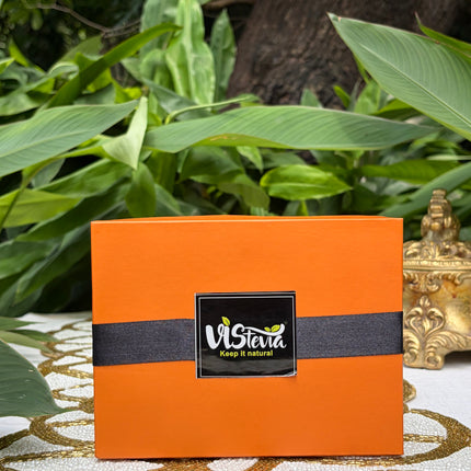 Vistevia Rakhi Gift Box, An Assortment Of 6 Sugar Free Jams - 45G Each.