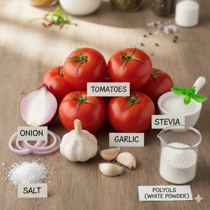 Sugar Free Stevia Tomato Sauce | 540g | Vistevia