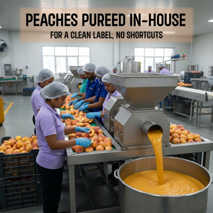 VIstevia Sugar-Free Peach Iced Tea 470ml (makes 30-35 glasses) - VIStevia Peach’O’s | 100% Natural | Diabetic friendly | Tastes delicious