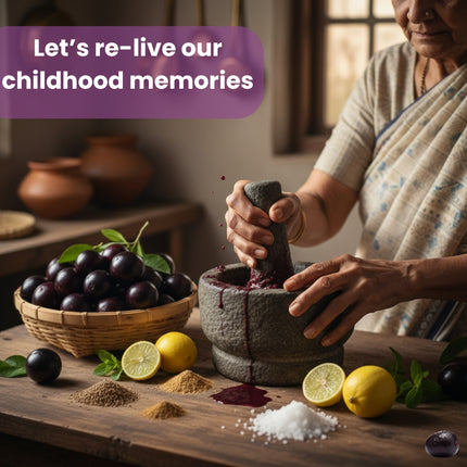 VISTEVIA Khatta Mazaa - Sugarfree Kala Khatta Syrup 470ml (makes 30-35 glasses) | 100% Natural - Made with Kala Jamun | Perfect for Diabetics | Tastes Delicious