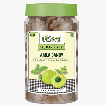 Sugar Free Amla Candy 600g & Fruit Candy 150g | Pack of 2 | Vistevia