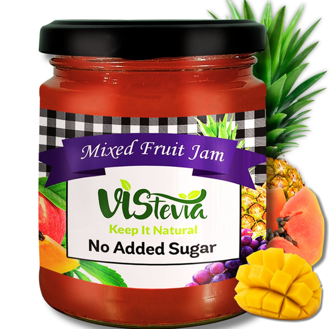 Sugar-Free Mixed Fruit Jam 220gm
