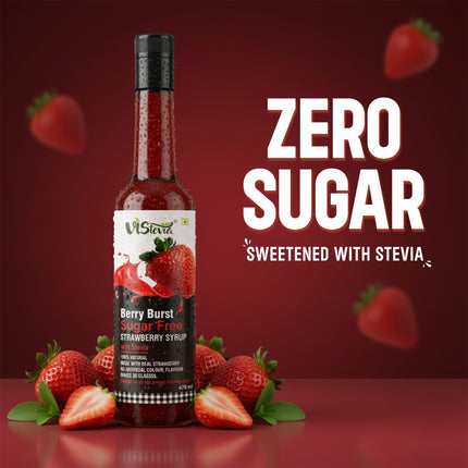 Summer Berry Combo - Sugar Free Blueberry Jam & Strawberry Syrup