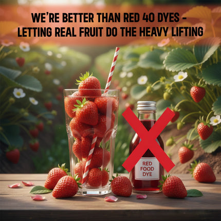 Sugar Free Strawberry Syrup - Diabetic And Keto Friendly - Sweetened Naturally With Stevia, Made With Real Strawberries Not Flavour And Colour - Pack Of 1 (470ML) Serves 15-20 Glasses