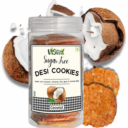 Sugar Free Desi Cookies | Pack of 2 | Vistevia
