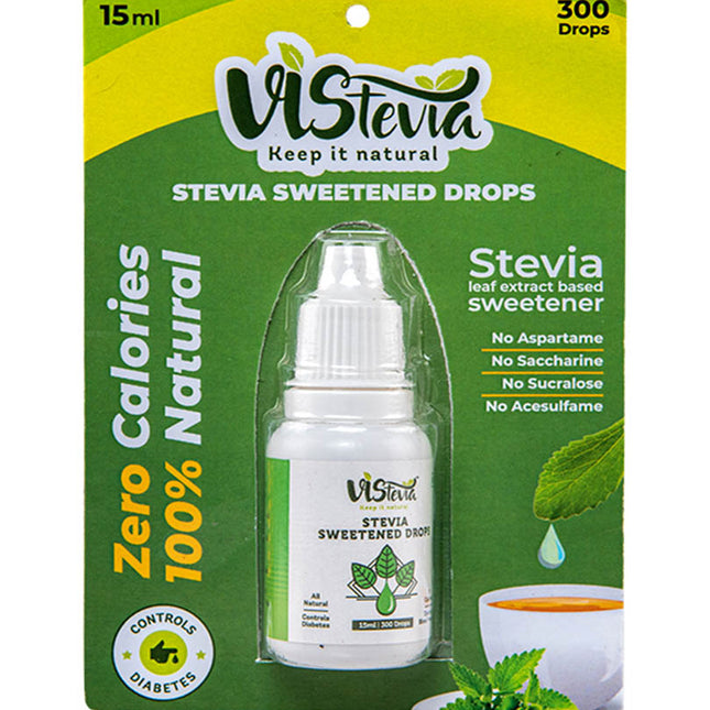 Sugar-Free Liquid Stevia Drops  – 15 ml (300 Drops)