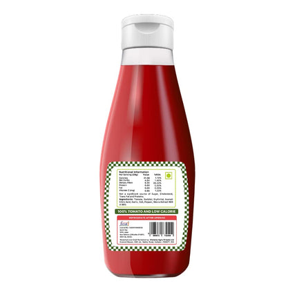 VIStevia Sugar-free Tomato Sauce ( 540 gm ), 100% Natural, Sweetened with Stevia