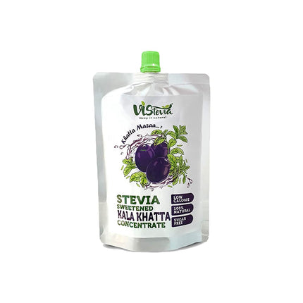 Sugar-Free Stevia Gua-waah & Khatta Mazaa Drink Syrup - Pack of 2 (150ml x 2)
