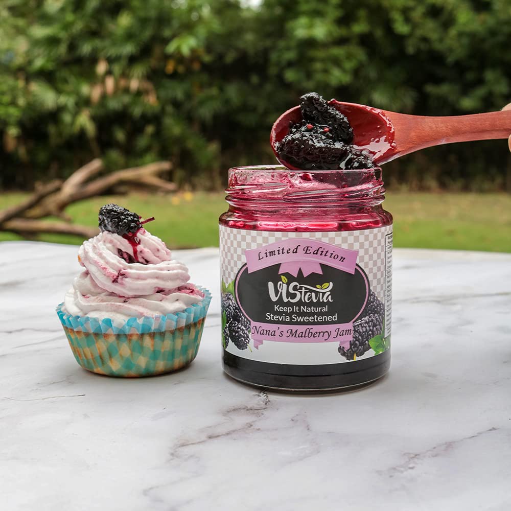 Sugar-Free Stevia Mulberry Jam (Limited Edition) – 220gm