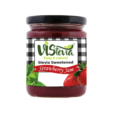 Sugar-Free Stevia Strawberry Jam – 220gm