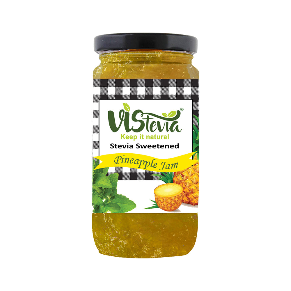 Sugar-Free Combo of Pineapple & Orange Jam - Pack of 2 (400g x 2)