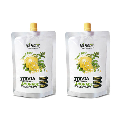 Sugar-Free Stevia Real Lime Drink Syrup – Pack of 2 (150ml x 2)