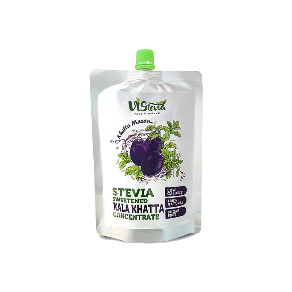 Sugar-Free Stevia Khatta Mazaa Drink Syrup – Pack of 2 (150ml x 2)