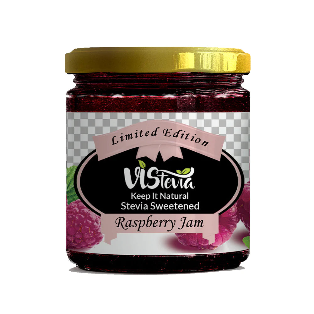 Sugar-Free Stevia Raspberry & Mulberry Jam – Pack of 2 (220gm x 2)